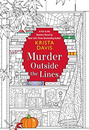 Murder Outside the Lines (Pen & Ink)