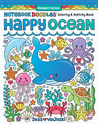 Happy Ocean Notebook Doodles Coloring & Activity Book (DesignOriginals)