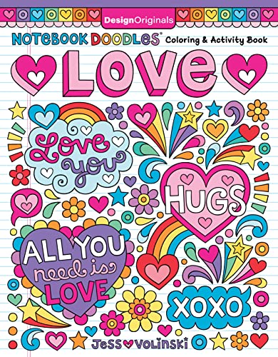 Love Coloring & Activity Book (Notebook Doodles)