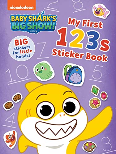 My First 123s Sticker Book: Big Stickers for Little Hands (Baby Shark's Big Show!)