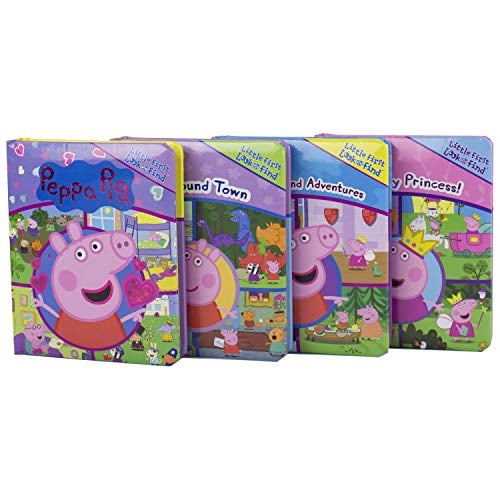 Little First Look and Find 4 Book Set (Peppa Pig)
