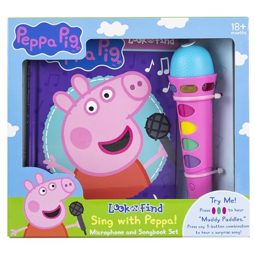 Sing With Peppa! Microphone and Songbook Set (Peppa Pig)