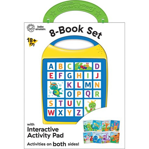 Baby Einstein 8-Book Set with Interactive Activity Pad (My First Smart Pad)