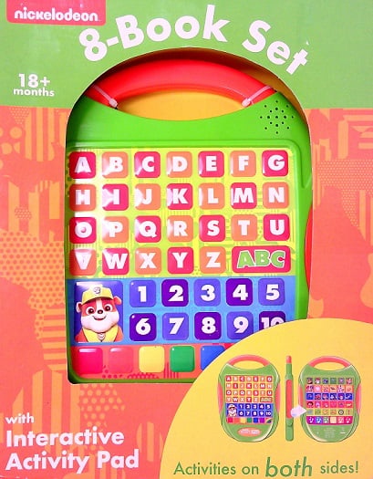 Nickelodeon: 8-Book Set With Interactive Activity Pad