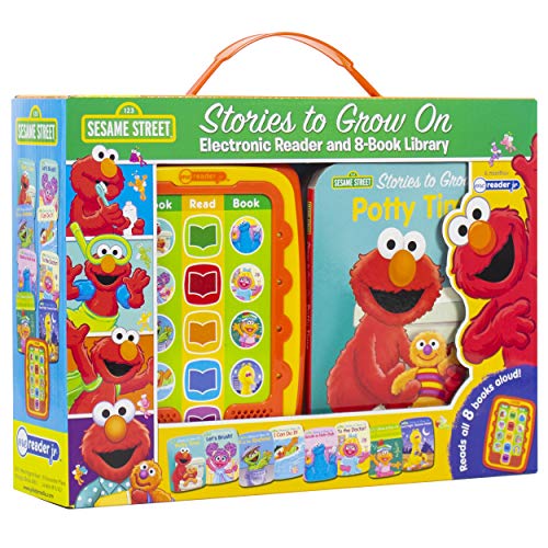 Stories to Grow On: Electronic Reader and 8-Book Library (Sesame Street)