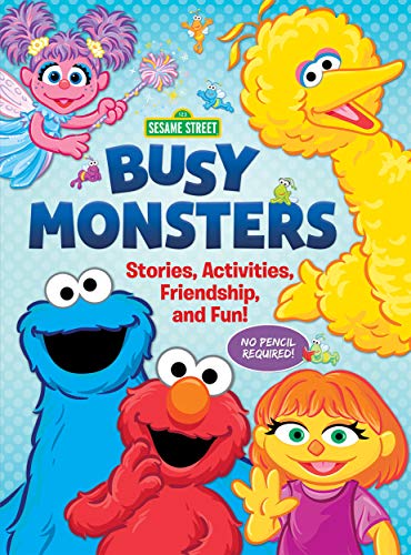 Busy Monsters Activity Book (Sesame Street)