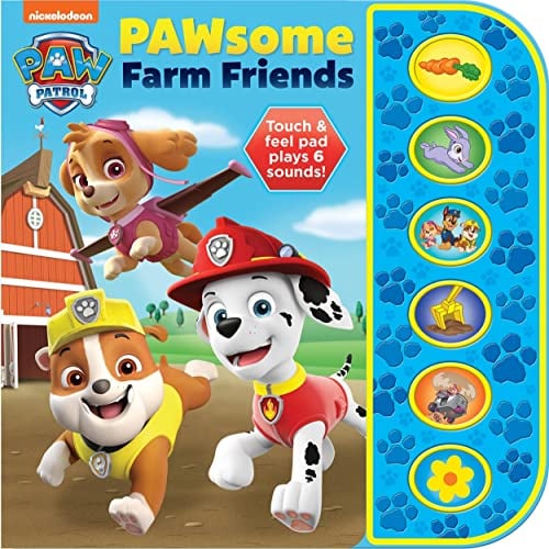 PAWsome Farm Friends Touch & Feel Play-A-Sound (Paw Patrol)