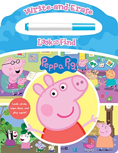Write-And-Erase, Look and Find (Peppa Pig)