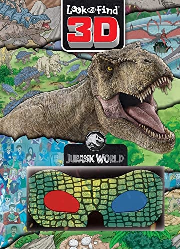 Jurassic World 3D Look and Find Activity Book!