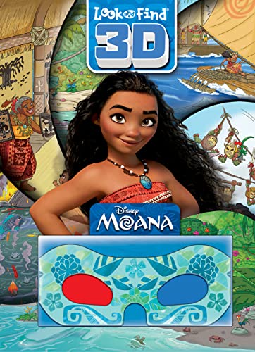 Look and Find 3D (Disney Moana)