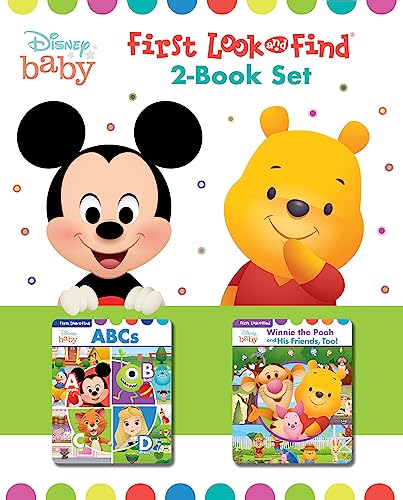 First Look and Find 2-Book Set (Disney Baby)