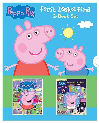First Look and Find 2-Book Set (Peppa Pig)