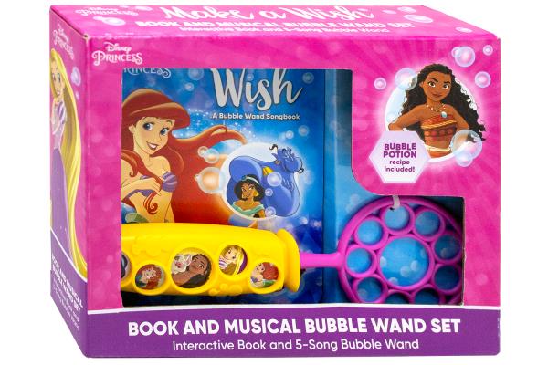 Book and Musical Bubble Wand Set (Disney Princess)