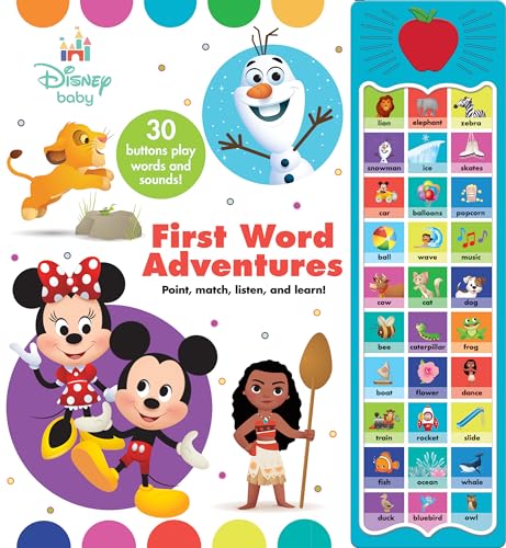 First Word Adventures Play-A-Sound (Disney Baby)
