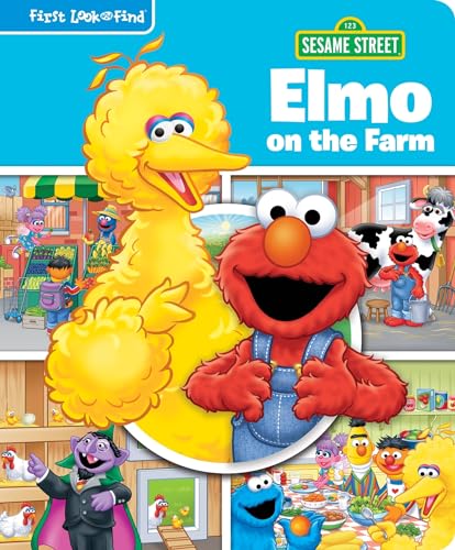 Elmo on the Farm First Look and Find (Sesame Street)
