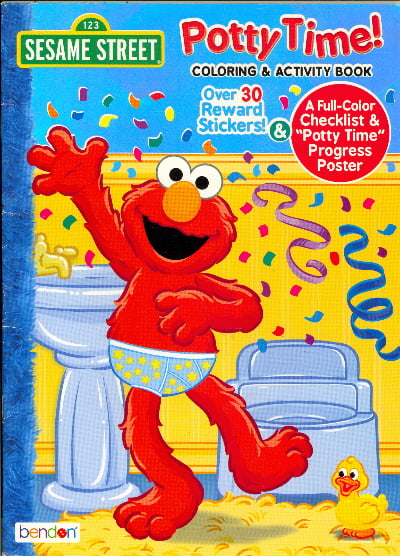 Potty Time!: Sesame Street (Coloring and Activity Book)