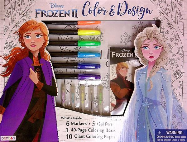 Disney Frozen II Color and Design