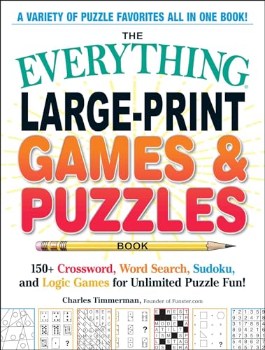 The Everything Large-Print Games & Puzzles Book