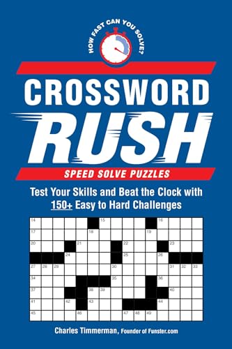 Crossword Rush: Test Your Skills and Beat the Clock With 150+ Easy to Hard Challenges