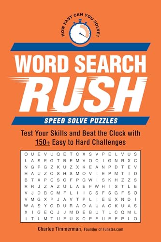 Word Search Rush: Test Your Skills and Beat the Clock With 150+ Easy to Hard Challenges