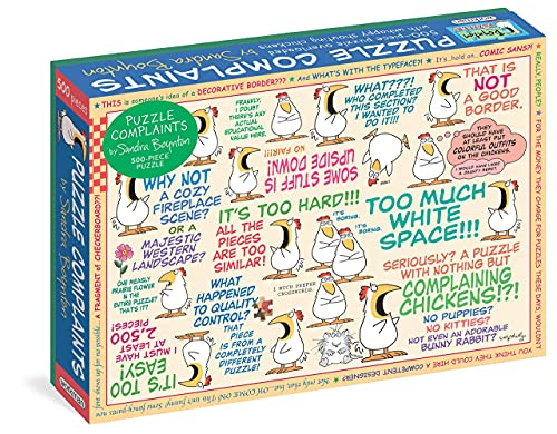 Puzzle Complaints 500 Piece Puzzle (Boynton for Puzzlers)