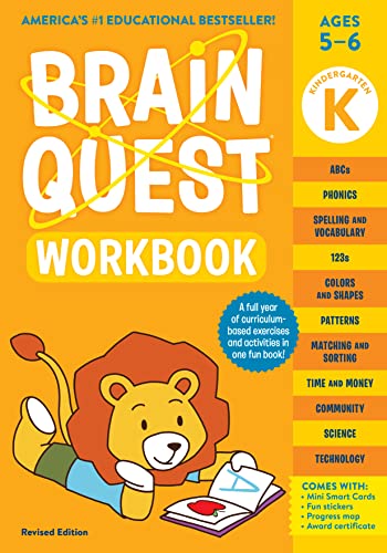 Brain Quest Workbook (Kindergarten, Revised Edition)