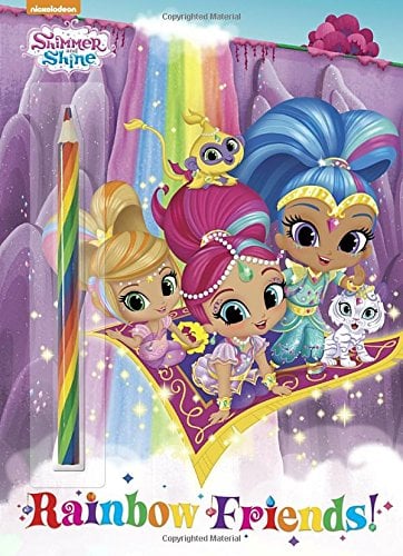 Rainbow Friends! Color and Activity Book (Shimmer and Shine)