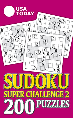 USA Today Sudoku Super Challenge: 200 Puzzles (Volume 2)