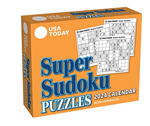 USA TODAY Super Sudoku Puzzles 2024 Day-to-Day Calendar