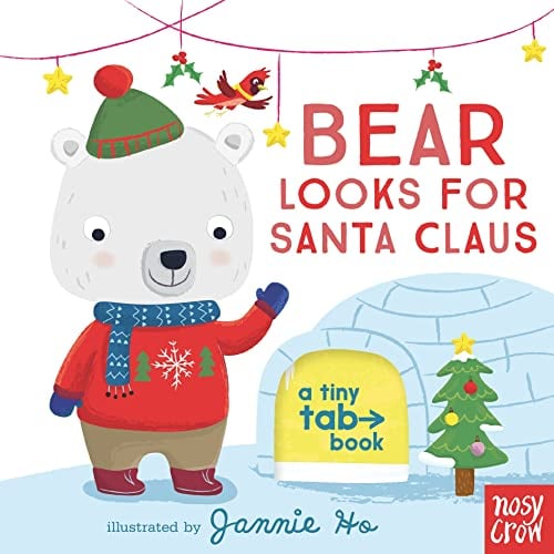 Bear Looks for Santa Claus:  A Tiny Tab Book