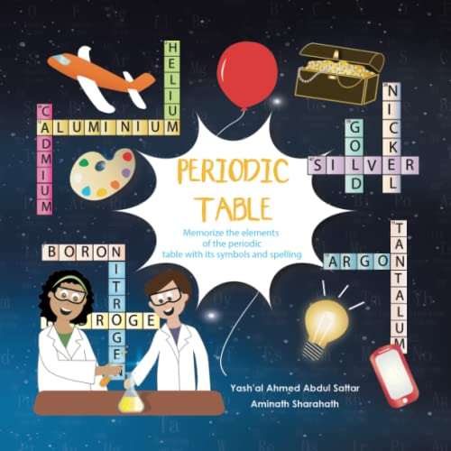 Periodic Table: Memorize the Elements of the Periodic Table With Its Symbols and Spelling