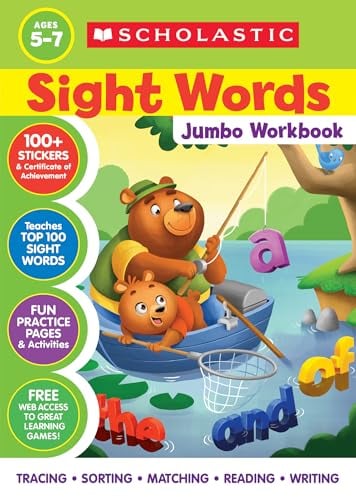 Sight Words Jumbo Workbook