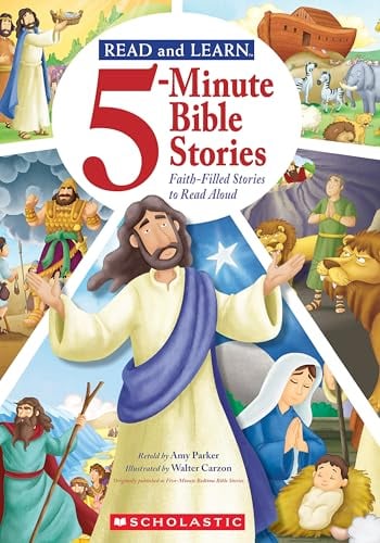 5-Minute Bible Stories: Faith-filled Stories to Read Aloud (Read and Learn)
