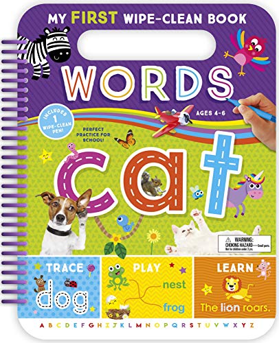 Words: My First Wipe-Clean Book