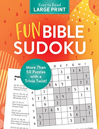Fun Bible Sudoku (Large Print)