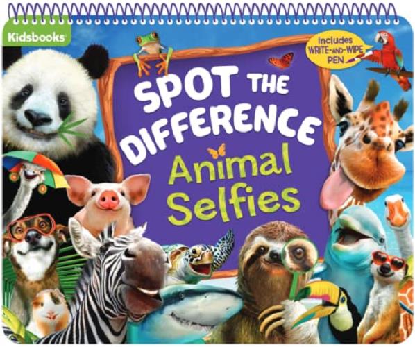 Animal Selfies (Spot the Difference With Write-And-Wipe Pen)