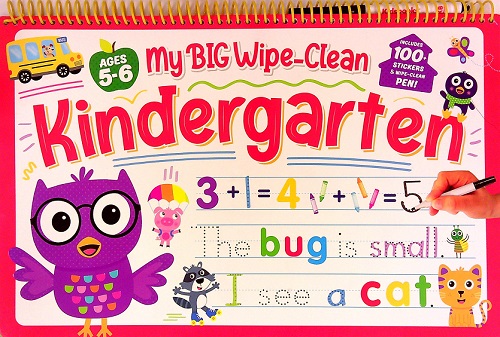 Kindergarten My Big Wipe-Clean