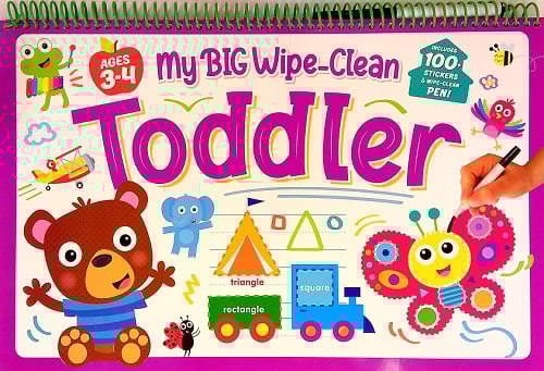 Toddler My Big Wipe-Clean