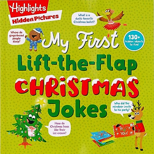 My First Lift-the-Flap Christmas Jokes (Hidden Pictures)