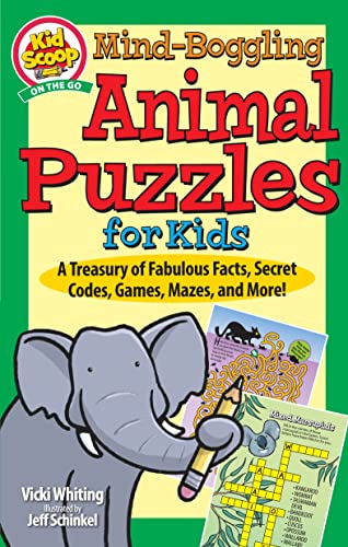 Mind-Boggling Animal Puzzles for Kids (Kid Scoop on the Go)