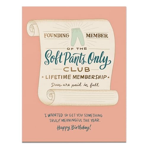Soft Pants Club Birthday Card