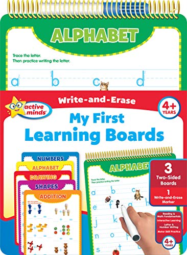 My First Learning Boards Write-And-Erase (Active Minds)