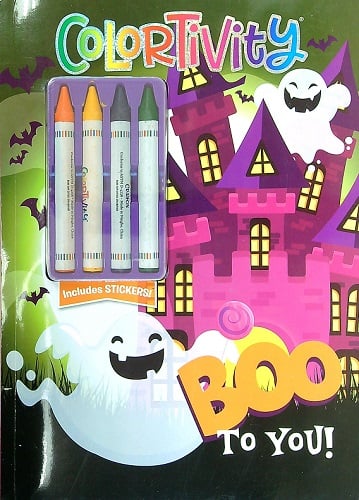 Boo To You! Colortivity Activity Book