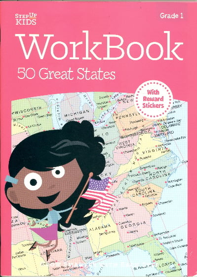 50 Great States Workbook (Step Up Kids, Grade 1)