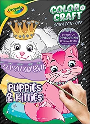 Puppies & Kitties (Crayola Color & Craft Scratch-Off)