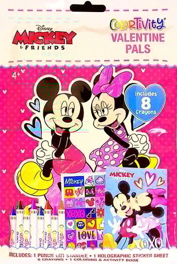 Disney Mickey & Friends Standee (Colortivity Valentine Pals)