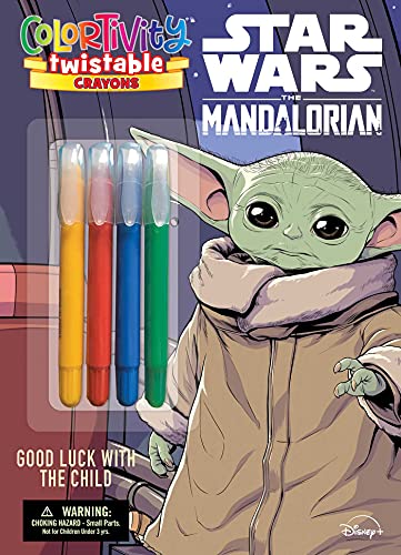 Good Luck With the Child Colortivity Twistable Crayons (Star Wars: The Mandalorian)
