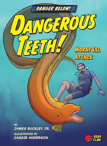 Dangerous Teeth! Moray Eel Attack (Danger Below!)