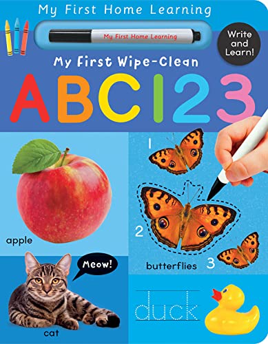 My First Wipe-Clean ABC 123: Write and Learn! (My First Home Learning)