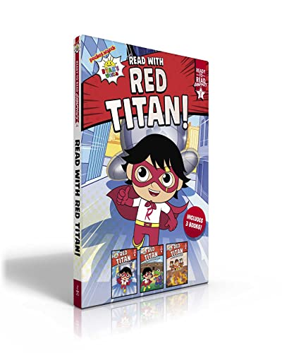 Read With Red Titan! Box Set (Ryan's World, Ready-To-Read Graphics, Level 1)